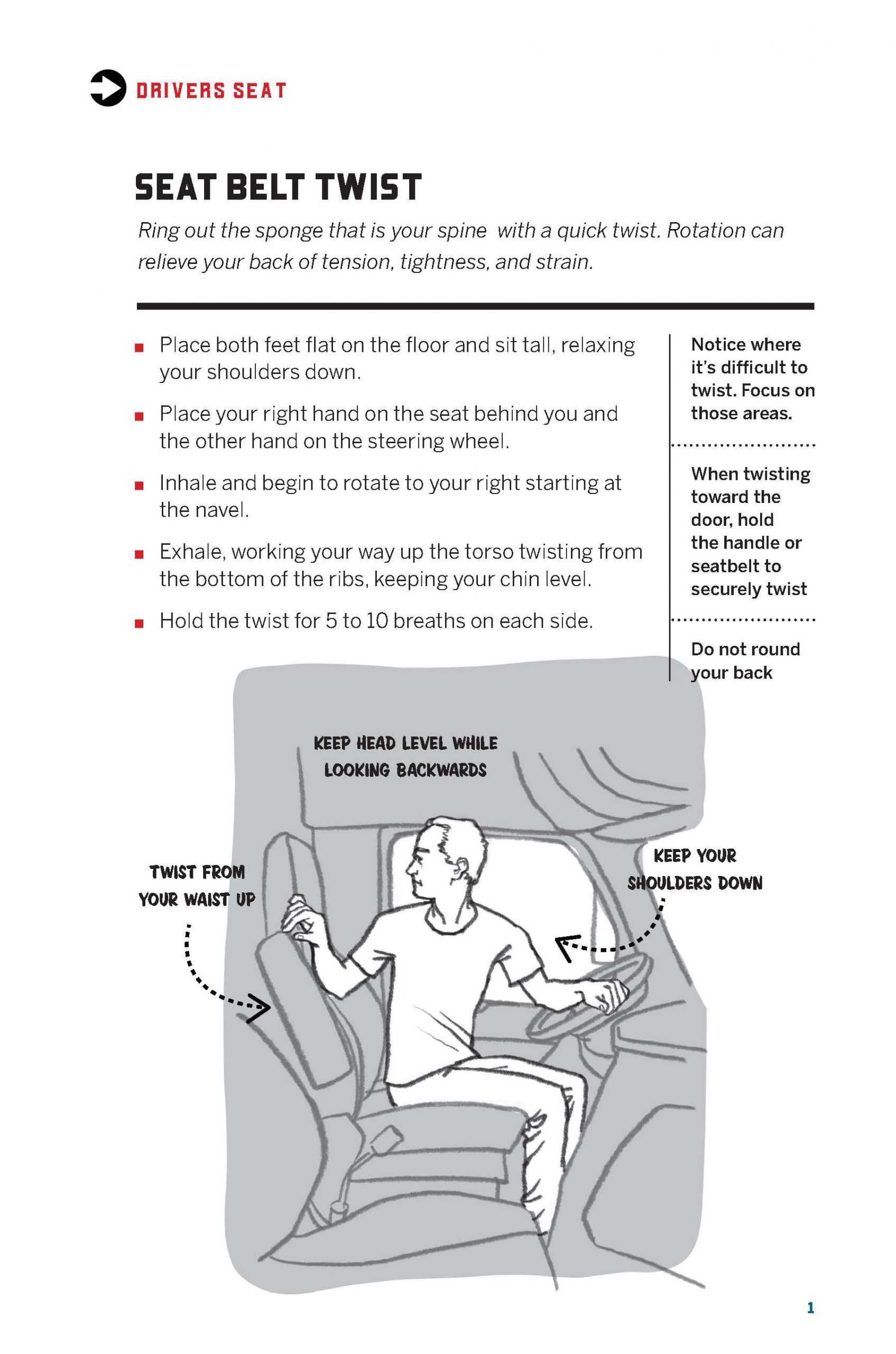 A Truck Driver Must: Steering Wheel Hand Therapy - Mother Trucker Yoga