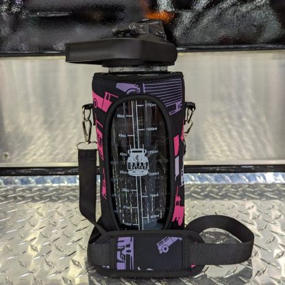 Trucker Camo Hot Pink 64 oz Water Bottle Road Relief Wellness Mother Trucker Yoga 5