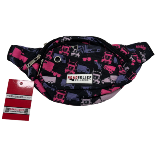 Trucker Camo© Hot Pink Travel Belt Bag Product Image Mother Trucker Yoga Product